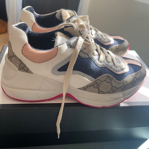 Gucci Shoes - WOMEN'S GG RHYTON SNEAKER